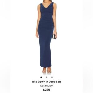 Katie May Deep Sea Maxi Dress